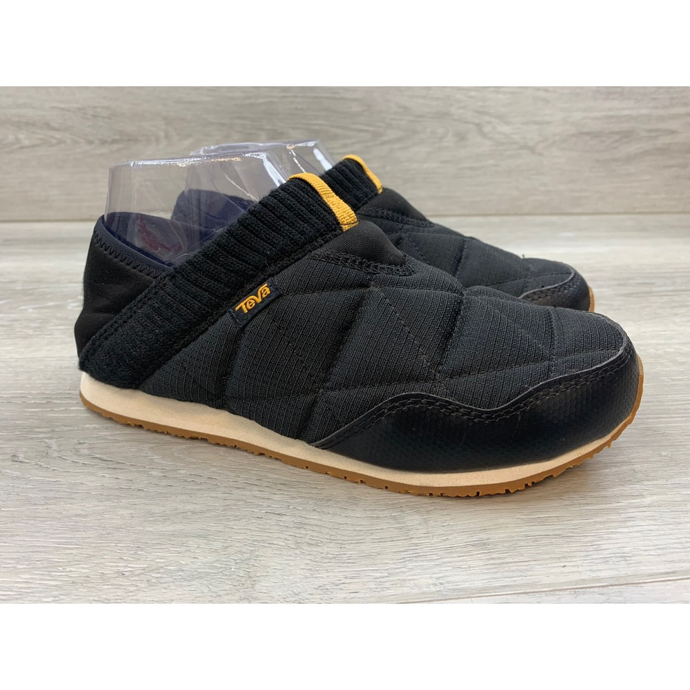 Teva Women's Black Quilted Slip-On Comfort Shoes
